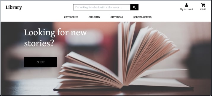 Library E-commerce
